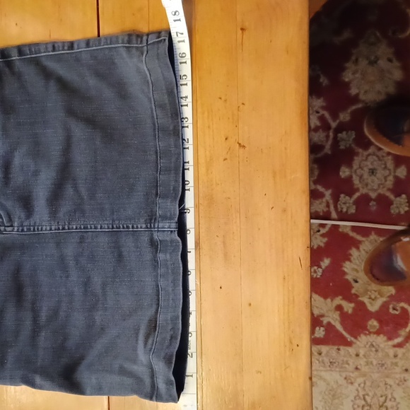 VINTAGE-D&G. Black denim mini skirt. Size 25 - Picture 8 of 11